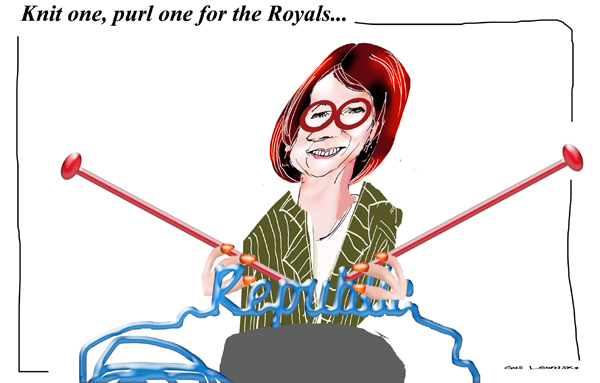 knitting a guernsey...